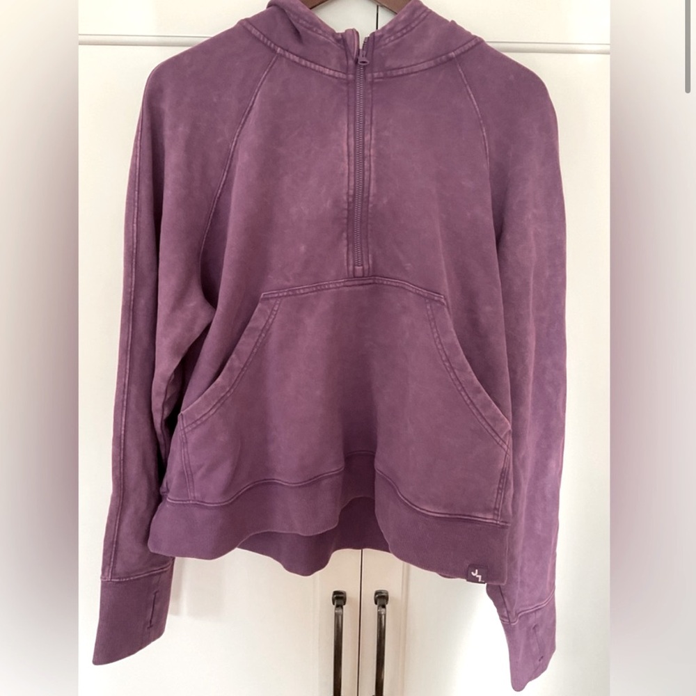 Joy Lab | Purple Half Zip Hoodie Sweatshirt